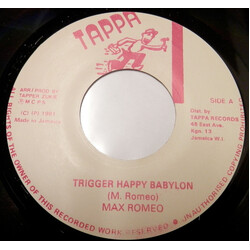 Max Romeo Trigger Happy Babylon USED VINYL 7INCH 45 RPM SINGLE
