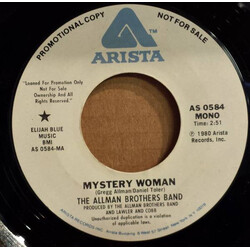 The Allman Brothers Band Mystery Woman USED VINYL 7INCH 45 RPM PROMO