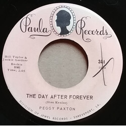 Peggy Paxton The Day After Forever / Billy Baby USED VINYL 7INCH 45 RPM SINGLE