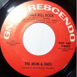 The Mom And Dads Jingle Bell Rock USED VINYL 7INCH 45 RPM