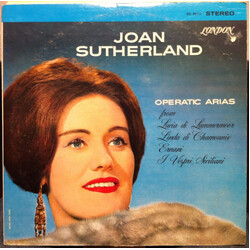 Joan Sutherland Operatic Arias From Lucia Di Lammermoor, Linda Di Chamounix, Ernani, I Vespri Siciliani Vinyl LP USED