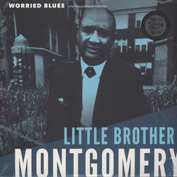 Little Brother Montgomery Worried Blues Vinyl LP USED
