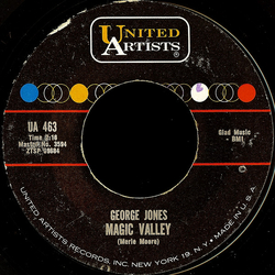 George Jones (2) Magic Valley / He Is So Good To Me Vinyl 7" USED