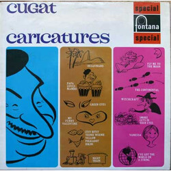 Xavier Cugat And His Orchestra Cugat Caricatures Vinyl LP USED