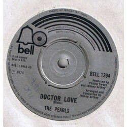 The Pearls Doctor Love USED VINYL 7INCH 45 RPM SINGLE