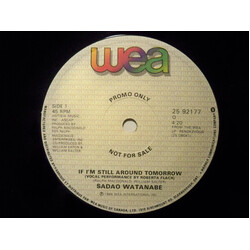 Sadao Watanabe If I'm Still Around Tomorrow USED VINYL 7INCH 45 RPM PROMO