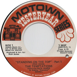 The Temptations Standing On The Top - Part 1 USED VINYL 7INCH 45 RPM