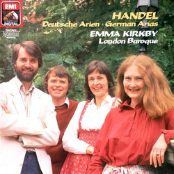 Georg Friedrich Händel / Emma Kirkby / London Baroque Deutsche Arien- German Arias Vinyl LP USED