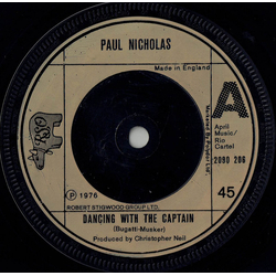Paul Nicholas Dancing With The Captain Vinyl 7" USED