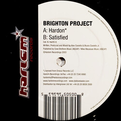 Brighton Project Hardon / Satisfied USED VINYL 12INCH 33 S RPM