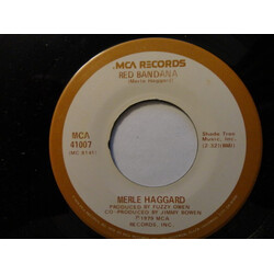 Merle Haggard Red Bandana / I Must Have Done Something Bad USED VINYL 7INCH 45 RPM