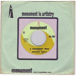 Jeannie Seely A Wanderin' Man / Darling Are You Ever Coming Home USED VINYL 7INCH 45 RPM