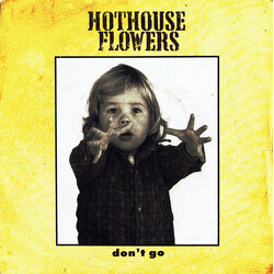 Hothouse Flowers Don't Go Vinyl 7" USED