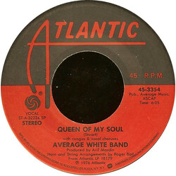 Average White Band Queen Of My Soul USED VINYL 7INCH 45 RPM