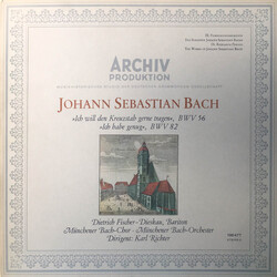 Johann Sebastian Bach Ich Will Den Kreuzstab Gerne Tragen, BWV 56 / Ich Habe Genug, BWV 82 Vinyl LP USED