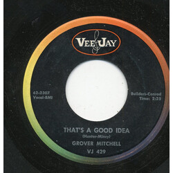 Grover Mitchell (2) That's A Good Idea / Lonely Without Your Love USED VINYL 7INCH 45 RPM SINGLE