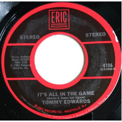 Tommy Edwards It's All In The Game / Please Mr. Sun Vinyl 7" USED