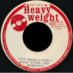 Bingy Bunny / The Morwells Let's Make A Family USED VINYL 7INCH 45 RPM
