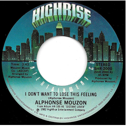 Alphonse Mouzon I Don't Want To Lose This Feeling / The Lady In Red Vinyl 7" USED