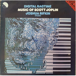 Joshua Rifkin Digital Ragtime - Music Of Scott Joplin Vinyl LP USED