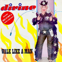 Divine Walk Like A Man USED VINYL 12INCH 45 RPM SINGLE + 12INCH 45 RPM SINGLE SIDED 