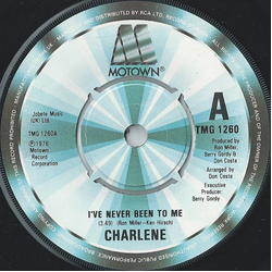 Charlene I've Never Been To Me Vinyl 7" USED