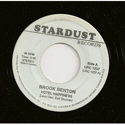 Brook Benton Hotel Happiness / The Boll Weevil Song USED VINYL 7INCH 45 RPM SINGLE STEREO
