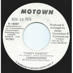 Commodores Fancy Dancer USED VINYL 7INCH SINGLE STEREO MONO
