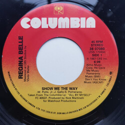 Regina Belle Show Me The Way USED VINYL 7INCH 45 RPM SINGLE