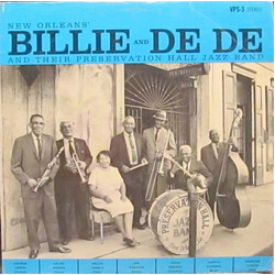Billie & De De Pierce / Preservation Hall Jazz Band New Orleans' Billie & De De And Their Preservation Hall Jazz Band Vinyl LP USED
