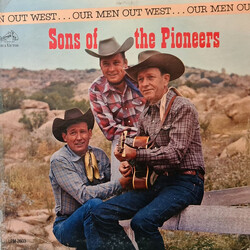 The Sons Of The Pioneers Our Men Out West Vinyl LP USED