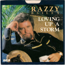 Razzy Bailey Loving Up A Storm USED VINYL 7INCH 45 RPM SINGLE