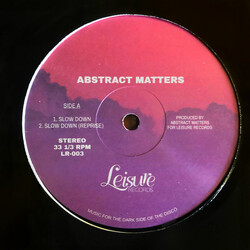 Abstract Matters Slow Down EP USED VINYL 12INCH 33 S RPM EP