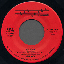 Impact (11) I'm Here USED VINYL 7INCH
