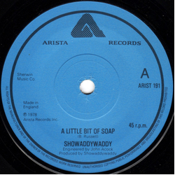 Showaddywaddy A Little Bit Of Soap Vinyl 7" USED