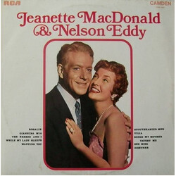 Jeanette MacDonald / Nelson Eddy Jeanette MacDonald & Nelson Eddy Vinyl LP USED