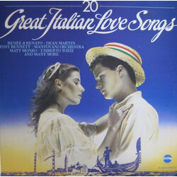 Various 20 Great Italian Love Songs Vinyl LP USED
