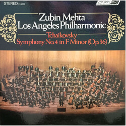 Zubin Mehta / Los Angeles Philharmonic Orchestra / Pyotr Ilyich Tchaikovsky Symphony No.4 (Op. 36) Vinyl LP USED