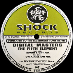 Digital Masters The Fifth Element USED VINYL 12INCH
