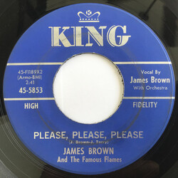 James Brown & The Famous Flames Please, Please, Please / In The Wee Wee Hours (Of The Nite) USED VINYL 7INCH 45 RPM SINGLE