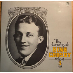 Bing Crosby The Chronological Bing Crosby Volume 3 1928 Vinyl LP USED