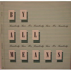 By All Means Somebody Save Me VINYL 12" USED