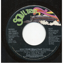 Don Cornelius Spectrum USED VINYL 7INCH 45 RPM PROMO