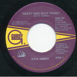 Rick James Sweet And Sexy Thing Vinyl 7" USED