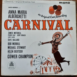 David Merrick (2) / Anna Maria Alberghetti Carnival (Original Broadway Cast Recording) Vinyl LP USED