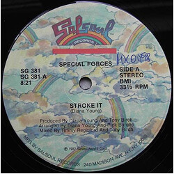 Special Forces (2) Stroke It USED VINYL 12INCH