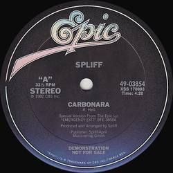 Spliff Carbonara / Deja Vu Vinyl 12" USED