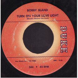 Bobby Bland Turn On Your Love Light USED VINYL 7INCH 45 RPM