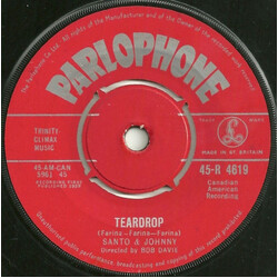Santo & Johnny Teardrop / The Long Walk Home USED VINYL 7INCH 45 RPM SINGLE
