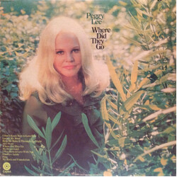 Peggy Lee Where Did They Go Vinyl LP USED